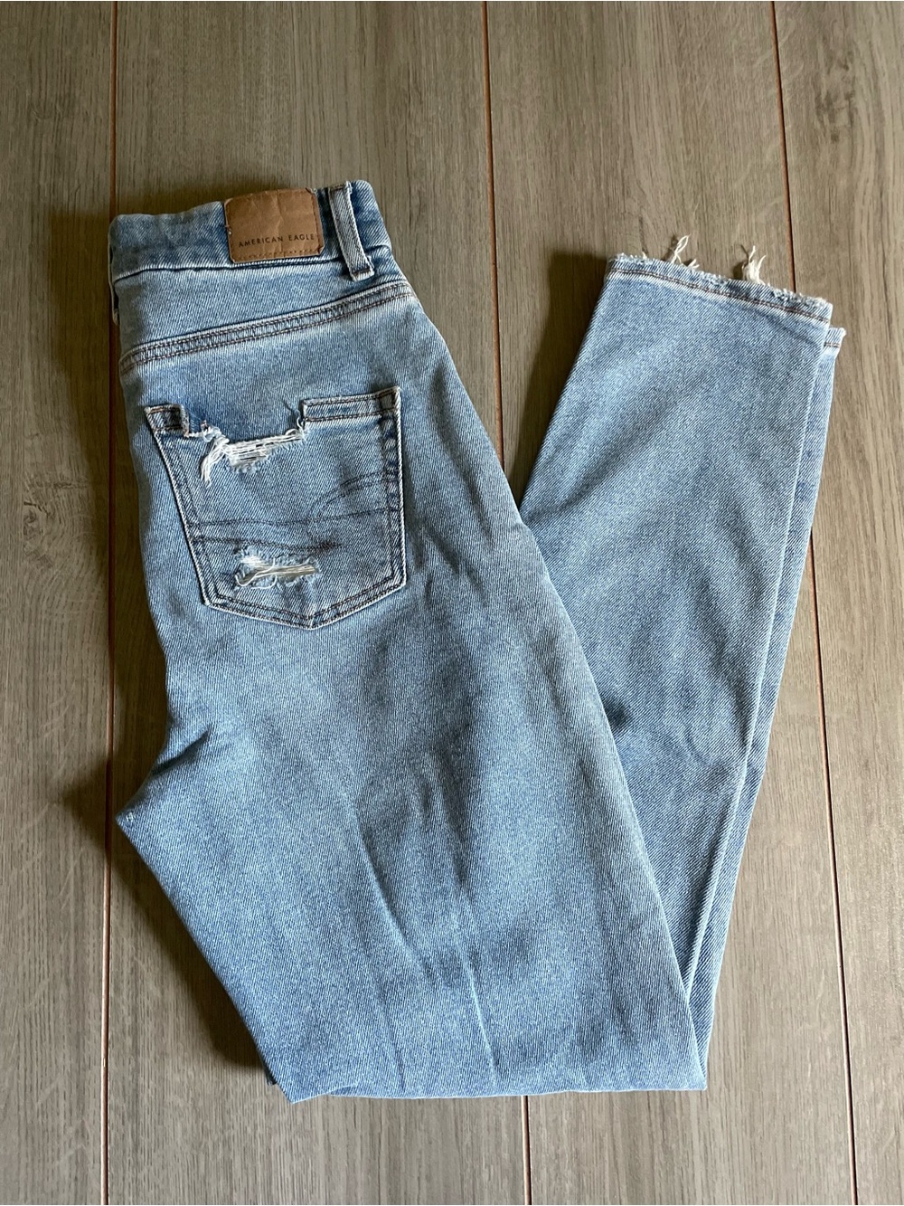 American Eagle women's size 00 regular curvy mom jeans